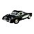 Miniatura Chevrolet Corvette 1957 Preto Metal 1:34 - Imagem 5