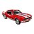 Miniatura Chevrolet Camaro Z28 1967 Vermelho Metal 1:37 - Imagem 5