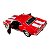 Miniatura Chevrolet Camaro Z28 1967 Vermelho Metal 1:37 - Imagem 7