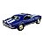 Miniatura Chevrolet Camaro Z28 1967 Azul Metal 1:37 - Imagem 6