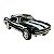 Miniatura Chevrolet Camaro Z28 1967 Preto Metal 1:37 - Imagem 7