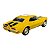 Miniatura Chevrolet Camaro Z28 1967 Amarelo Metal 1:37 - Imagem 5
