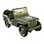 Miniatura Jeep Willys 1941 Exercito Militar Welly 1:38 - Imagem 5