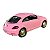Miniatura Volkswagen New Beetle Fusca Rosa RMZ 1:32 - Imagem 5