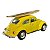 Miniatura Volkswagen Fusca Surf Amarelo Metal Kinsmart 1:32 - Imagem 3