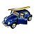 Miniatura Volkswagen Fusca Surf Azul Metal Kinsmart 1:32 - Imagem 6