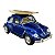 Miniatura Volkswagen Fusca Surf Azul Metal Kinsmart 1:32 - Imagem 7