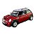 Miniatura Mini Cooper S Bordô Metal 1:28 - Imagem 1