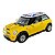Miniatura Mini Cooper S Amarelo Metal 1:28 - Imagem 1