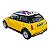 Miniatura Mini Cooper S Amarelo Metal 1:28 - Imagem 3
