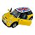 Miniatura Mini Cooper S Amarelo Metal 1:28 - Imagem 6