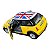 Miniatura Mini Cooper S Amarelo Metal 1:28 - Imagem 7