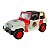 Miniatura Jeep Wrangler Jurassic Park Jada 1:32 - Imagem 1