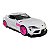 Miniatura Toyota Supra Branco Pink Slips Jada 1:32 - Imagem 8