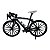 Miniatura Bicicleta Bike Sport Preto Metal 1:8 - Imagem 2