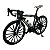 Miniatura Bicicleta Bike Sport Preto Metal 1:8 - Imagem 3