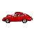 Miniatura Porsche 356 Carrera Vermelho Metal 1:32 - Imagem 2