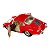 Miniatura Porsche 356 Carrera Vermelho Metal 1:32 - Imagem 3
