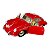 Miniatura Porsche 356 Carrera Vermelho Metal 1:32 - Imagem 6