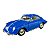 Miniatura Porsche 356 Carrera Azul Metal 1:32 - Imagem 1