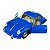 Miniatura Porsche 356 Carrera Azul Metal 1:32 - Imagem 2