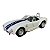 Miniatura Shelby Cobra 427 1965 Branco Metal 1:32 - Imagem 1