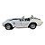 Miniatura Shelby Cobra 427 1965 Branco Metal 1:32 - Imagem 2