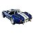Miniatura Shelby Cobra 427 1965 Azul Metal 1:32 - Imagem 2