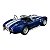 Miniatura Shelby Cobra 427 1965 Azul Metal 1:32 - Imagem 3
