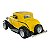 Miniatura Ford 3 Window Coupe 1932 Amarelo Metal 1:34 - Imagem 3