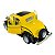 Miniatura Ford 3 Window Coupe 1932 Amarelo Metal 1:34 - Imagem 7