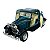 Miniatura Ford 3 Window Coupe 1932 Verde Metal 1:34 - Imagem 6