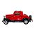 Miniatura Ford 3 Window Coupe 1932 Vermelho Metal 1:34 - Imagem 5