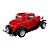 Miniatura Ford 3 Window Coupe 1932 Vermelho Metal 1:34 - Imagem 6