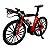 Miniatura Bicicleta Bike Time Trial Vermelho Metal 1:8 - Imagem 2