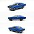 Miniatura Chevrolet Opala Coupe SS 74 Series 3 Azul 1:64 - Imagem 1
