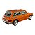 Miniatura Volkswagen Brasilia 1976 Laranja Metal 1:24 - Imagem 5