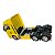 Miniatura Caminhão Man Tgx 26.440 Truck Amarelo Metal 1:32 - Imagem 7