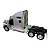 Miniatura Caminhão Kenworth T2000 Prata Metal Welly 1:32 - Imagem 5