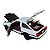Miniatura Toyota Trueno Ae86 Branco Liga Luz E Som 1:28 - Imagem 7