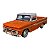 Miniatura Chevrolet C10 Laranja Metal Motormax 1:24 - Imagem 1