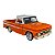 Miniatura Chevrolet C10 Laranja Metal Motormax 1:24 - Imagem 2