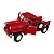 Miniatura Jeep Willys Pickup 1947 Vermelho Metal 1:24 - Imagem 2