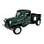 Miniatura Jeep Willys Pickup 1947 Verde Metal 1:24 - Imagem 1