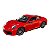 Miniatura Porsche 911 Carrera 4S Vermelho Metal 1:24 - Imagem 1