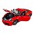 Miniatura Porsche 911 Carrera 4S Vermelho Metal 1:24 - Imagem 8
