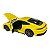 Miniatura Porsche 911 Carrera 4S Amarelo Metal 1:24 - Imagem 3