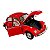Miniatura Volkswagen Fusca Vermelho Metal 1:24 - Imagem 6