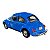 Miniatura Volkswagen Fusca Azul Metal 1:24 - Imagem 4