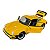 Miniatura Porsche 911 Turbo Amarelo Metal 1:24 - Imagem 2